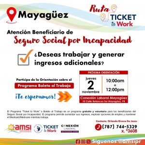 Mayagüez - Orientación sobre Boleto al Trabajo