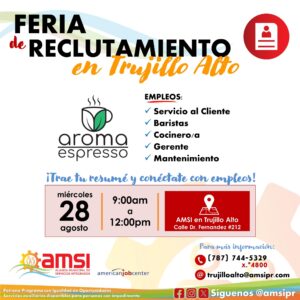 Feria de Reclutamiento en Trujillo Alto